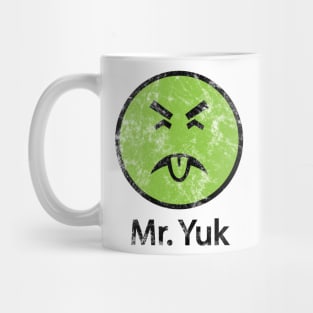 Mr. Yuk Retro Vintage Distressed Mug